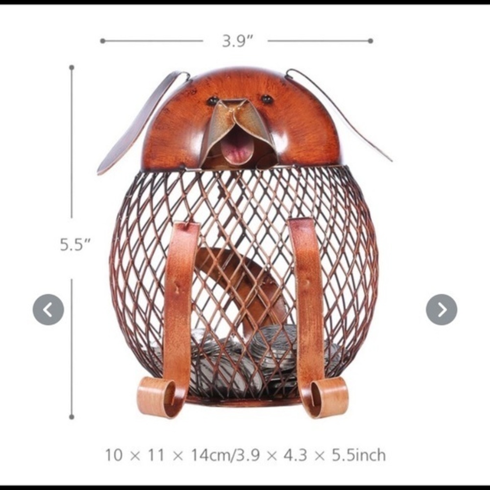Metal Dogg Penny Bank